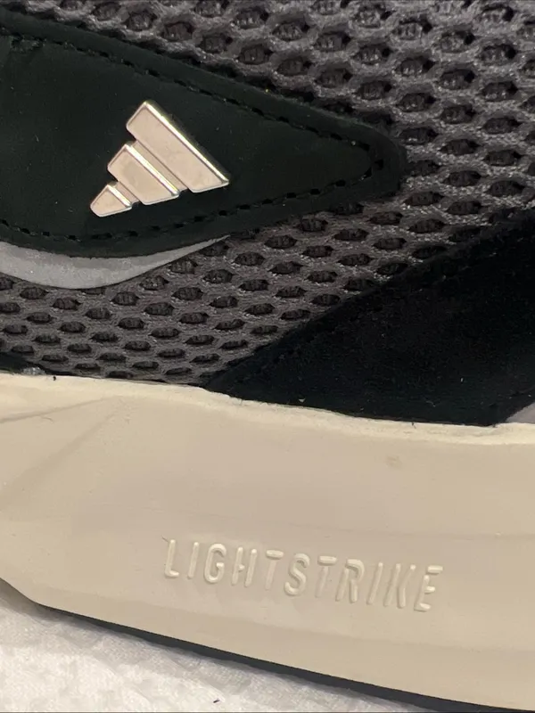 NEW adidas Lightblaze Running Inspired Shoe Women’s size 10 Black Silver Gray - Image 7