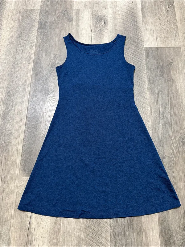 Patagonia Navy Sleeveless A-Line Dress - Image 3