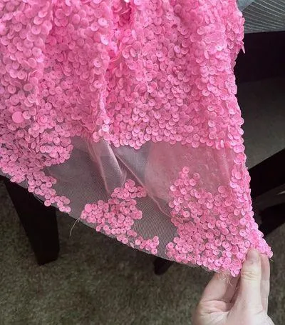 Sherri Hill Pink Prom Dress - Image 7