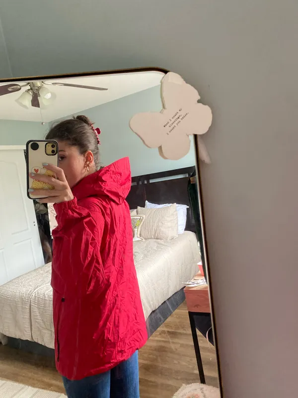 EMS Red Raincoat - Image 3