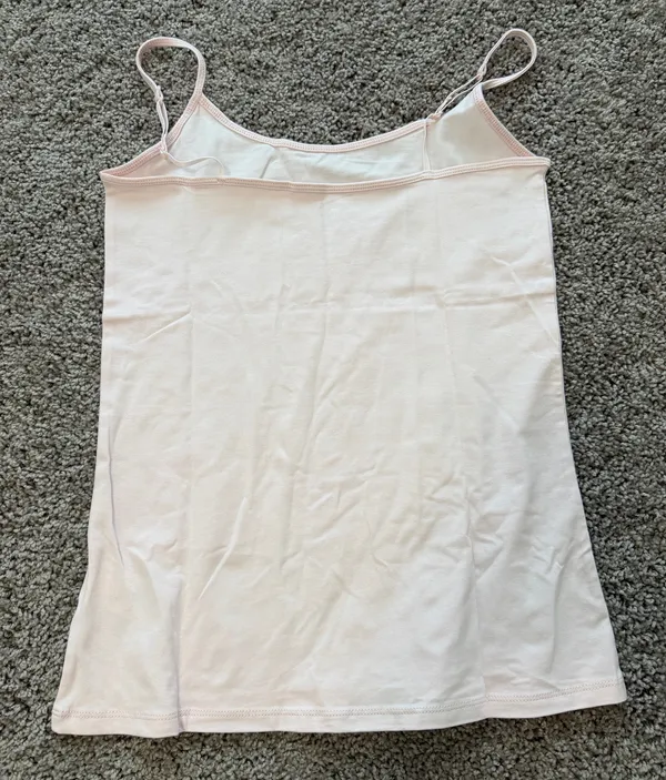 Light Pink Basic Tank Top - Image 2
