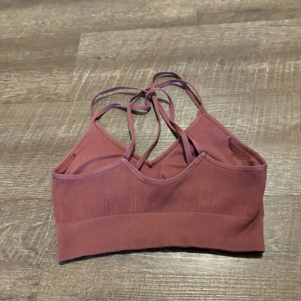 Aerie Mauve Sports Bra - Image 3