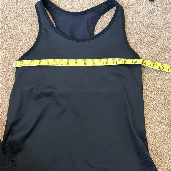 Nike Black Dri-fit Tank Top Size Medium - Image 7