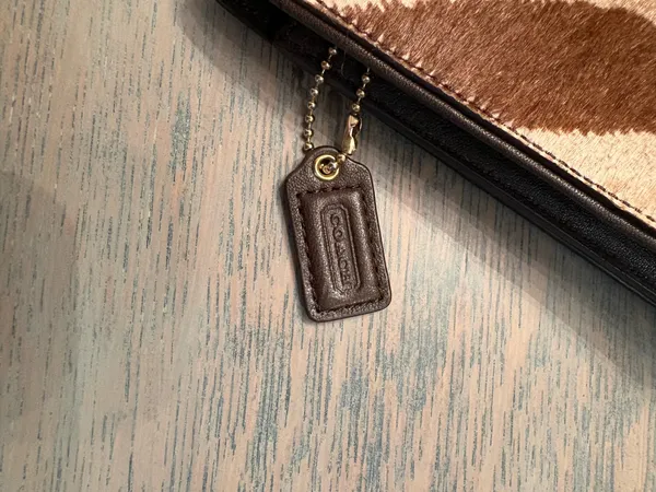 Coach Cow Print Crossbody Bag - Image 3