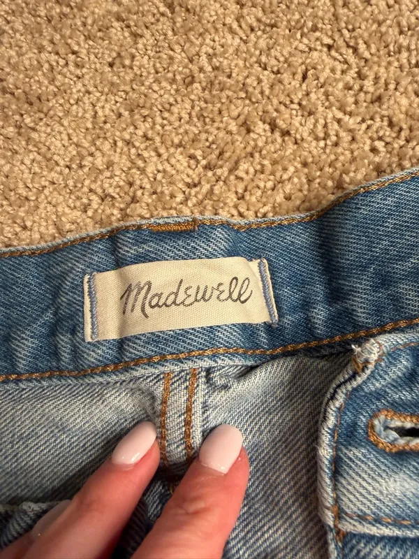 Madewell Relaxed Denim Shorts Size‎ 27 - Image 2