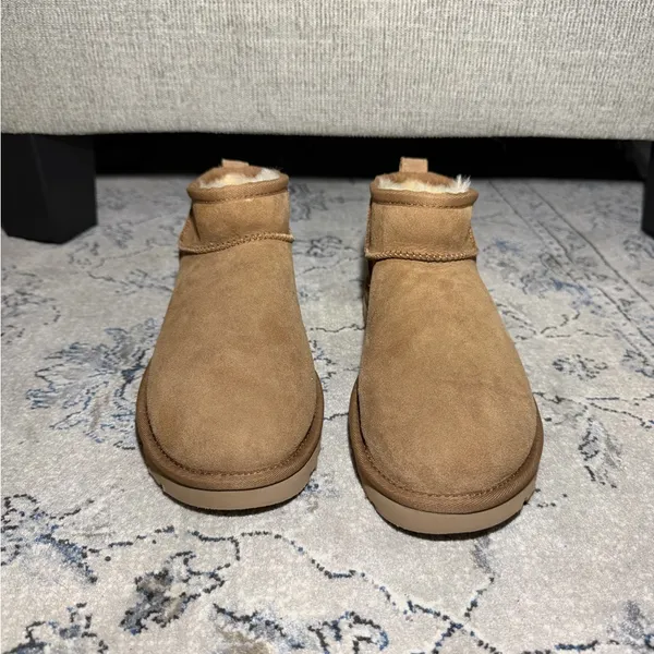 UGG Ultra Mini Chestnut Boots - Image 3