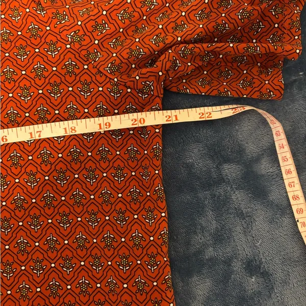 Liz Claiborne Orange Tie Front Relaxed Blouse - Image 4