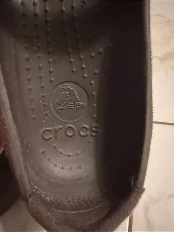 CROCS Women’s Mary Jane Flats in Olive Brown - Image 2