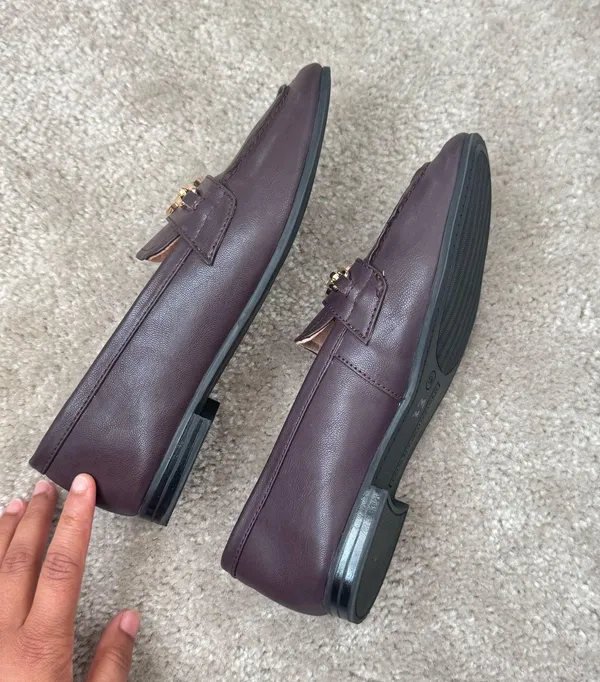 Dark Cherry Tommy Hilfiger Loafers - Image 2
