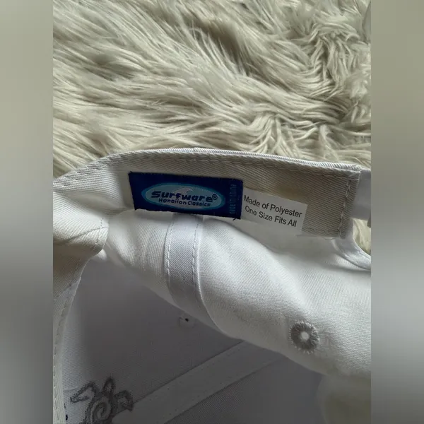 NEW Hawaii embroidered cap White - Image 5