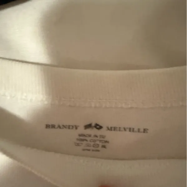 Brandy Melville White Tee  - Image 2