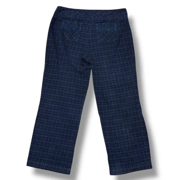 Sundance Plaid Pants‎ With Danity Front Pockets Size Medium - Image 5