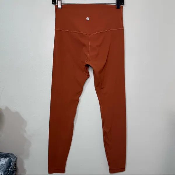 Lululemon Align High Rise Pant Leggings Rustic Clay Size 8 - Image 5