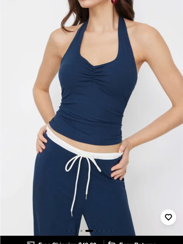 Cider Navy Loungewear Set NEW - Image 6