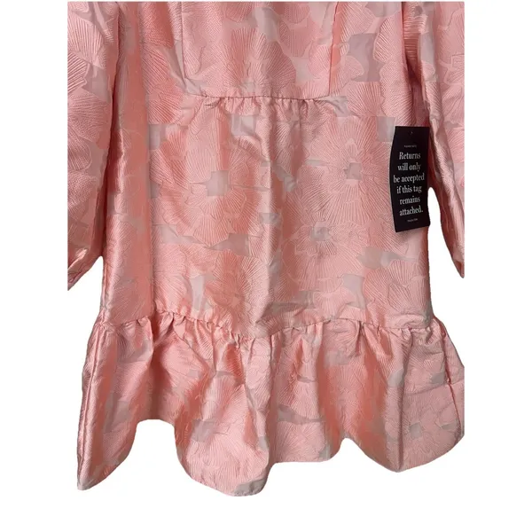 Tuckernuck Bellini Fil Coupe Palmerston Dress Peach Southern Preppy New Large - Image 5