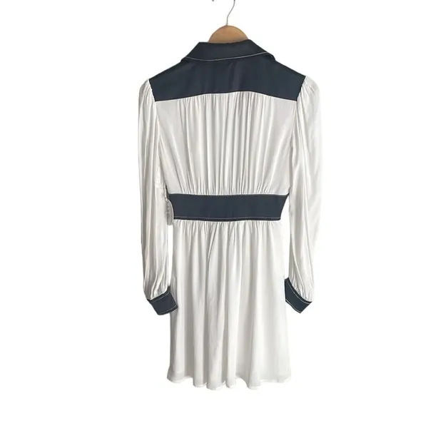 Staud Dolly Long-sleeve Dress White - Image 4