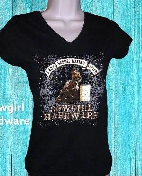 Cowgirl Hardware black T-shirt - Image 2