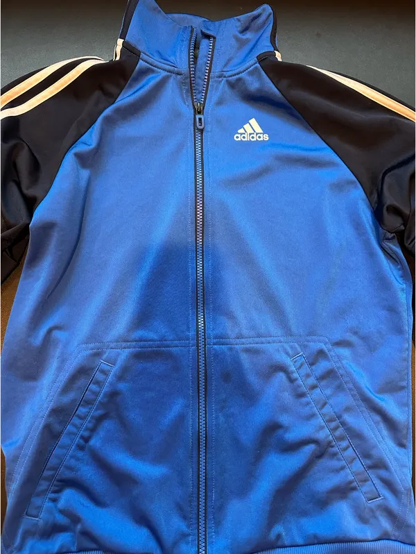 Adidas Men’s Blue Jacket  - Image 2