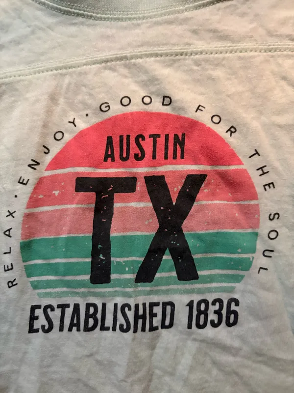 Austin Texas Resort Tee White Size M - Image 2