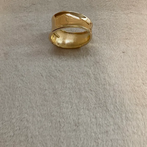 Gold Cuff Rustic Cuff - Image 4