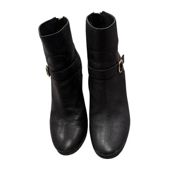 J.Crew Emmett Wedge Ankle Boots in black 8 - Image 2