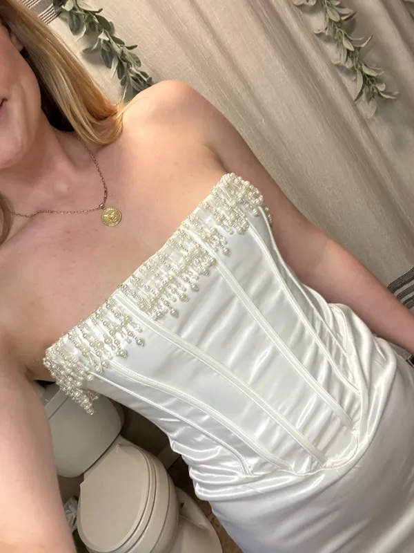 White dress Size M - Image 5