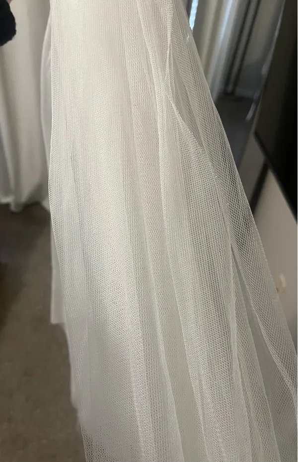 Estee Couture - V9 - Bridal - English Soft Tulle Veil Ivory - 125” - Image 6