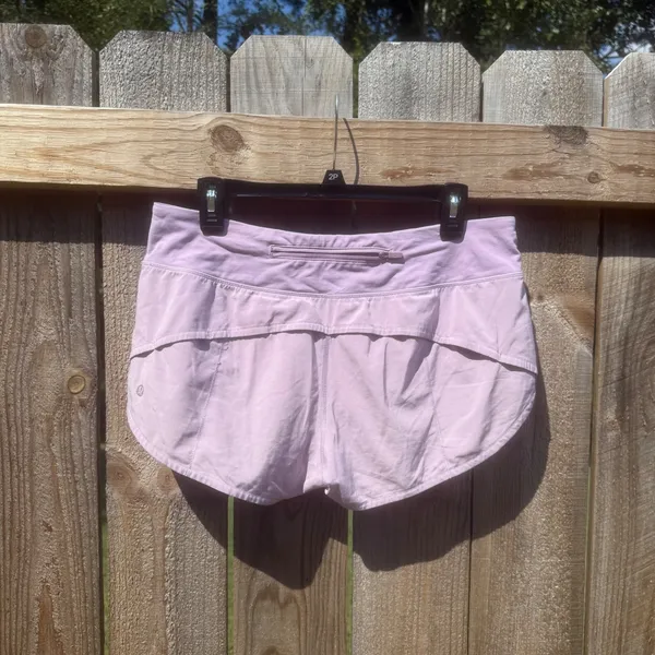 Lululemon Speed Up Low-Rise Lined Running Shorts Lavender Purple Size 8 - Image 2