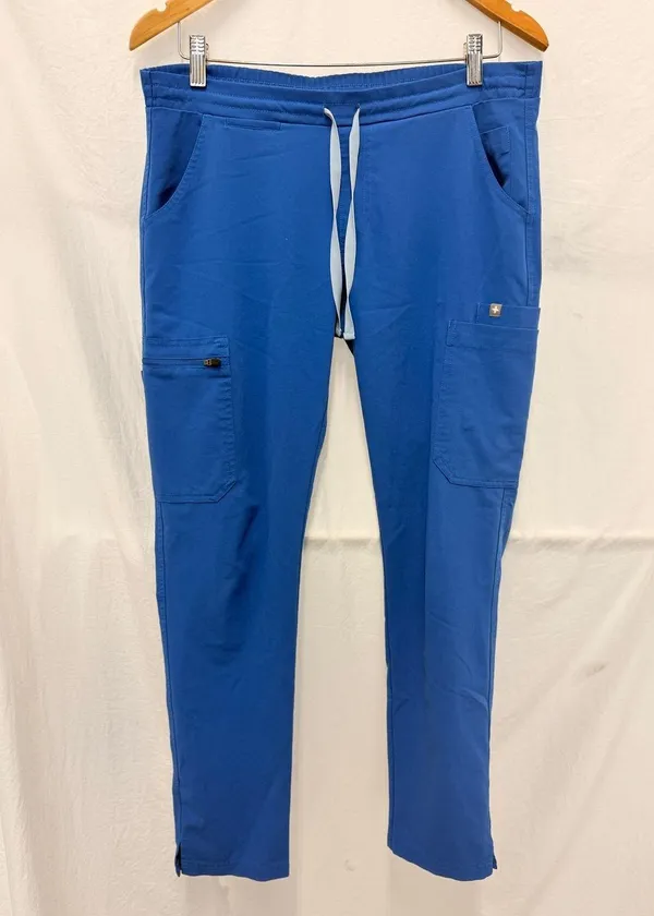 FIGS Scrub Set Catarina XS & Yola Skinny XS Royal Blue - Image 4