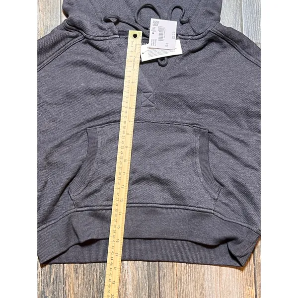 American Eagle Outfitters Seriously Lived In Gray Pullover Hoodie Sweatshirt Med - Image 7