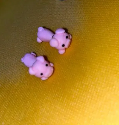 New Fashion Cute Animal Female Creative Handmade Earrings Polymer Clay - Image 3