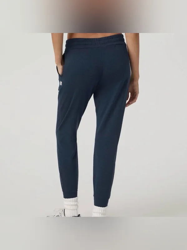 Vuori navy blue performance joggers size small - Image 2