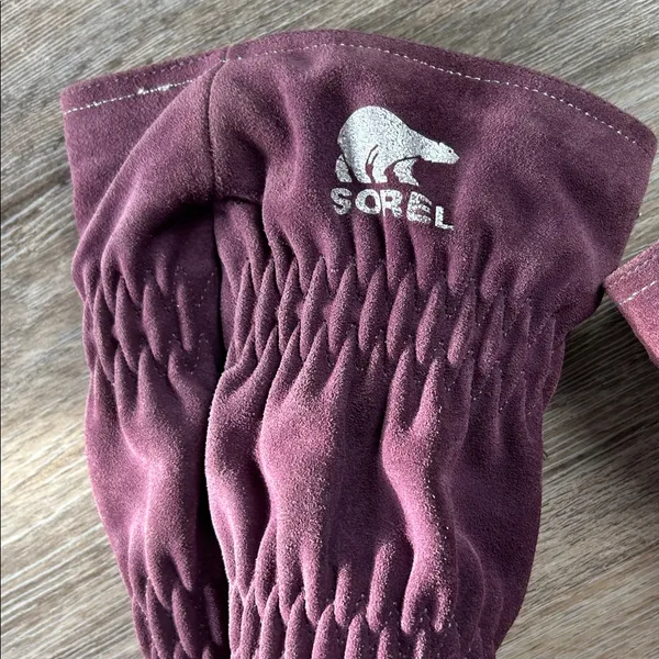 Sorel Forenzy Water Resistant Suede & Wool Lined Winter Boots Size 6 - Image 6