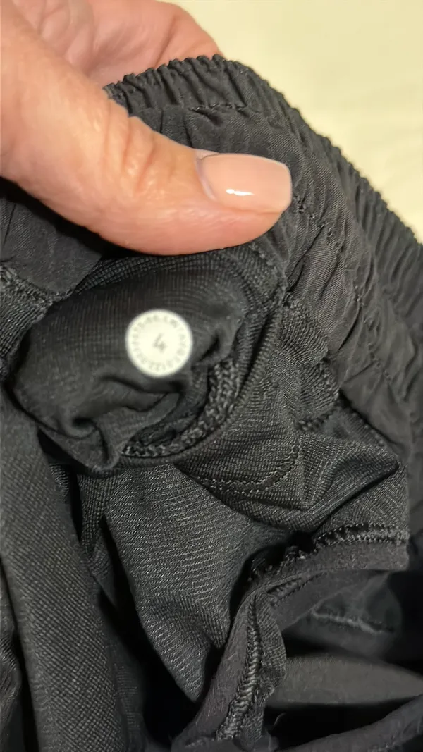 Lululemon Hotty Hot Shorts Black 4" 4 - Image 3