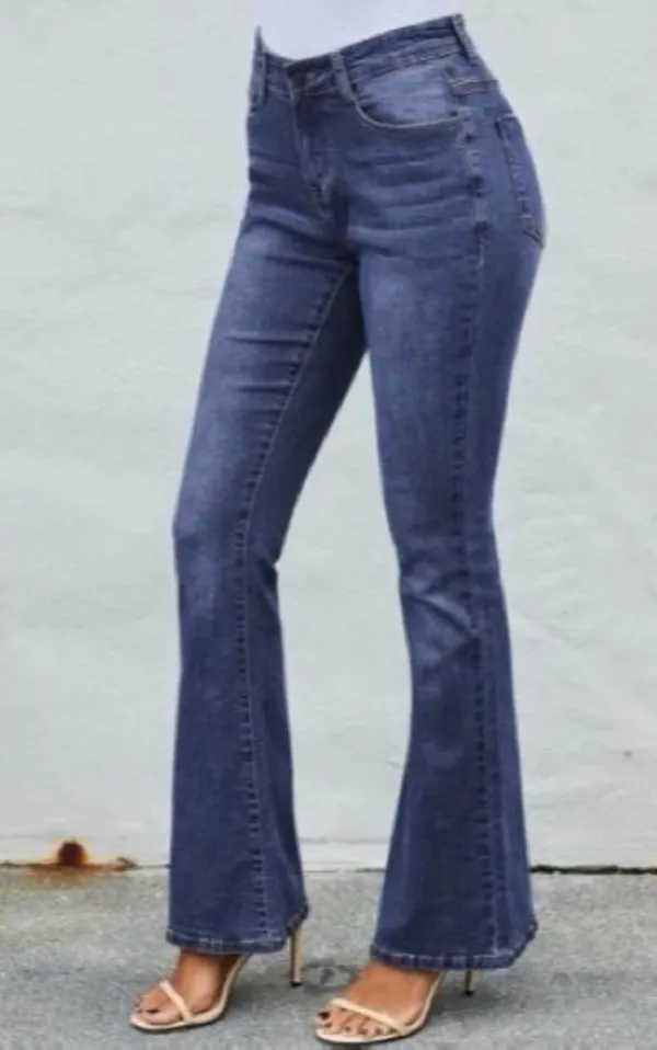 Boutique Ivy Bell Bottom Jeans - Image 2