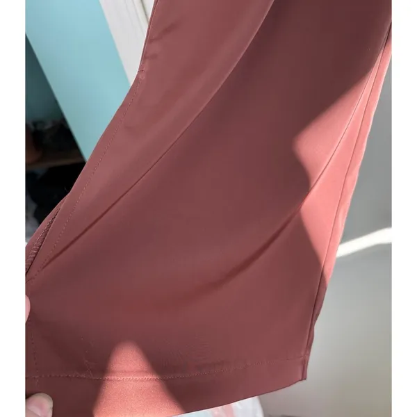 Forever 21 Chocolate Brown Wide Leg High Rise Pants‎ Elastic Waist Minimalist S - Image 12