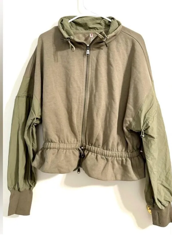 Free People Movement From The Top Zip Up Sweatshirt - Image 5