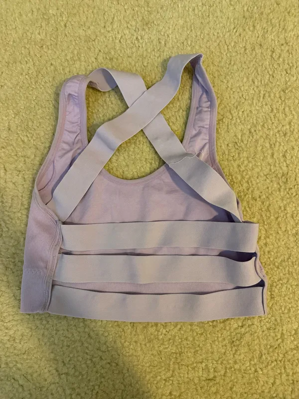 Sports Bra Purple Size M - Image 2