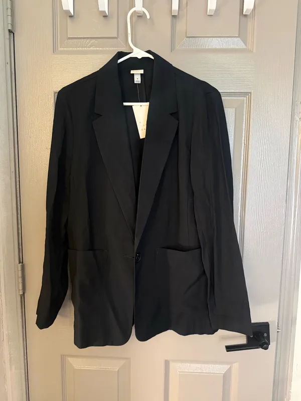 Black Blazer Jacket - Image 5