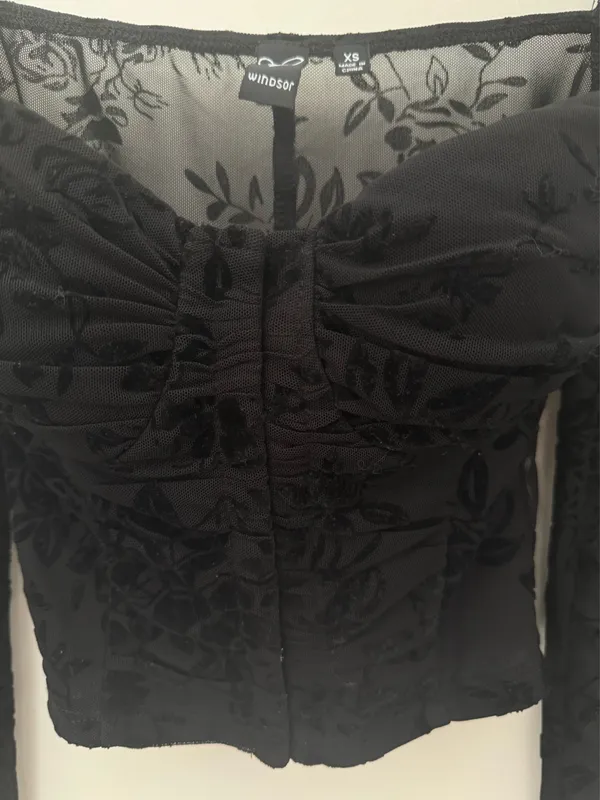 windsor floral mesh corset top  - Image 4