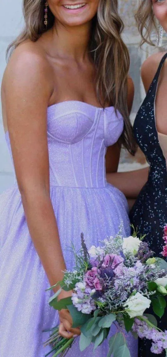 PROM DRESS Purple Size 0 - Image 3