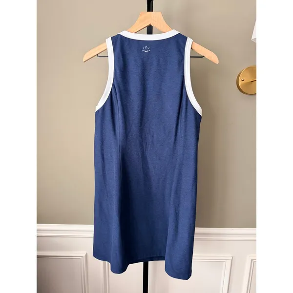 Beyond Yoga Outlines Dress Navy Large - Image 4