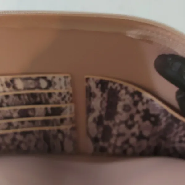 Pink Faux Crocodile Wristlet Accessory Casual Animal Print Boho Rocker Party - Image 3