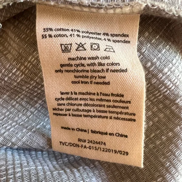 Anthropologie DONNI. Ribbed Sandwash Open Cardigan - Image 9