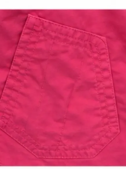 J.Crew Bright Pink Lightweight Trench Jacket Coat Size 4 Button Front - Image 7
