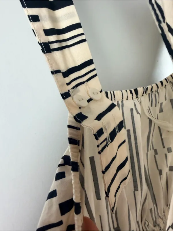 Anthropologie The Somerset Maxi Dress: Poplin Halter Edition size large - Image 4