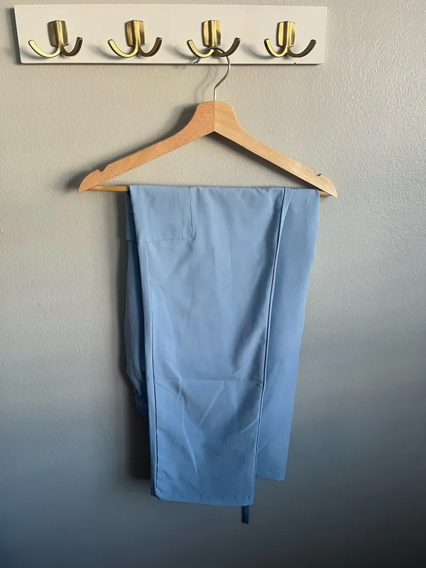 CozyFit Scrub Set Blue Size M - Image 4
