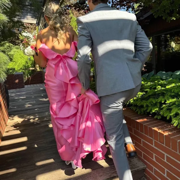 Boutique prom dress hot pink - Image 5