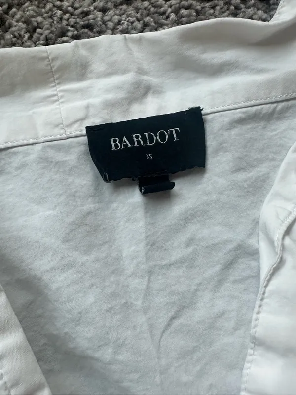 Bardot White Button-Down Shirt - Image 3