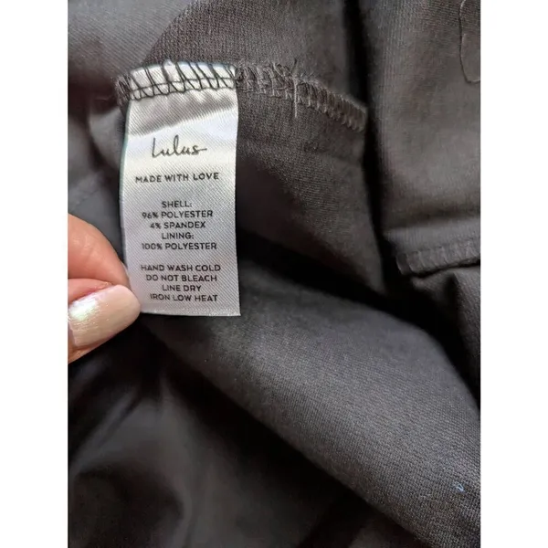 Lulu's good times only black one-shoulder maxi dress Medium - Image 7